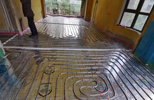 远大美域24栋大平层采暖